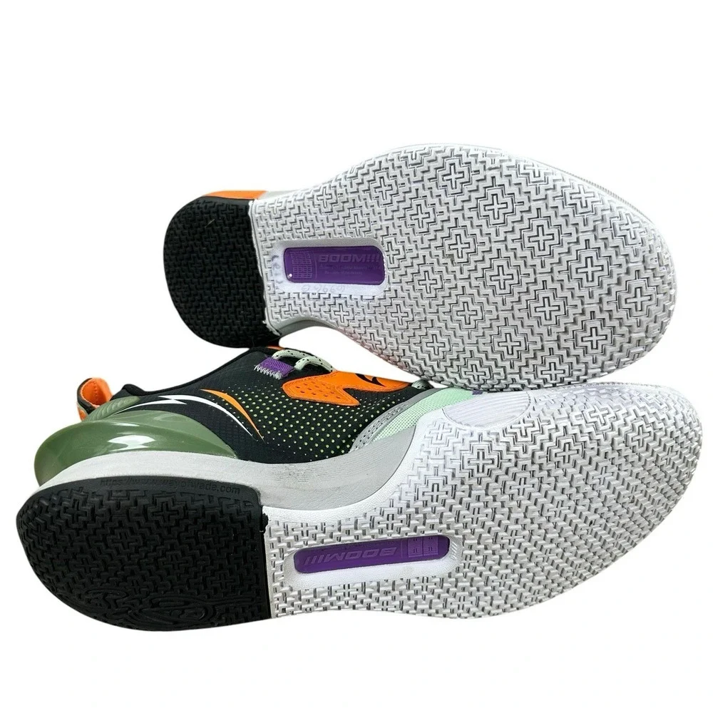 All City 10 V2 Men\'s Size 12 US Shoes Green‎ Black Orange Boom ABA 059-14 All City 10 V2 Men main image 2